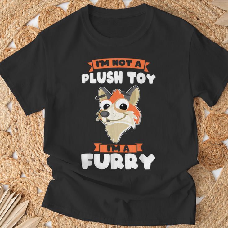 Je Neuis Pas Un Jouet En Peluche Jeuis Un Furry Furry T-Shirt Cadeaux pour les vieillards