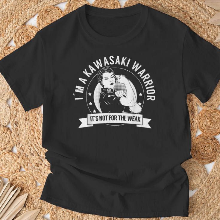 Kawasaki Warrior Nftw Kawasaki Disease Awareness Tシャツ 高齢者への贈り物