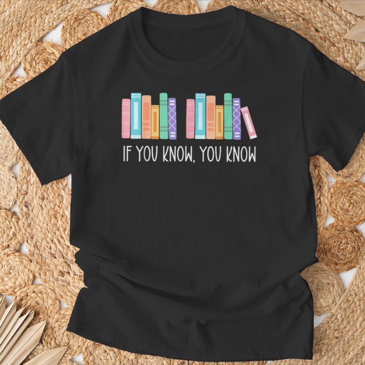 If You Know You Know 6 7 Six Seven Meme Teacher Book Lover T-Shirt Gifts for Old Men If You Know You Know 6 7 Six Seven Meme Teacher Book Lover T-Shirt Gifts for Old Men