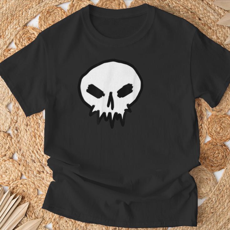 Thekull スカルシャツ ゴスデザイン パンク Tシャツ 高齢者への贈り物