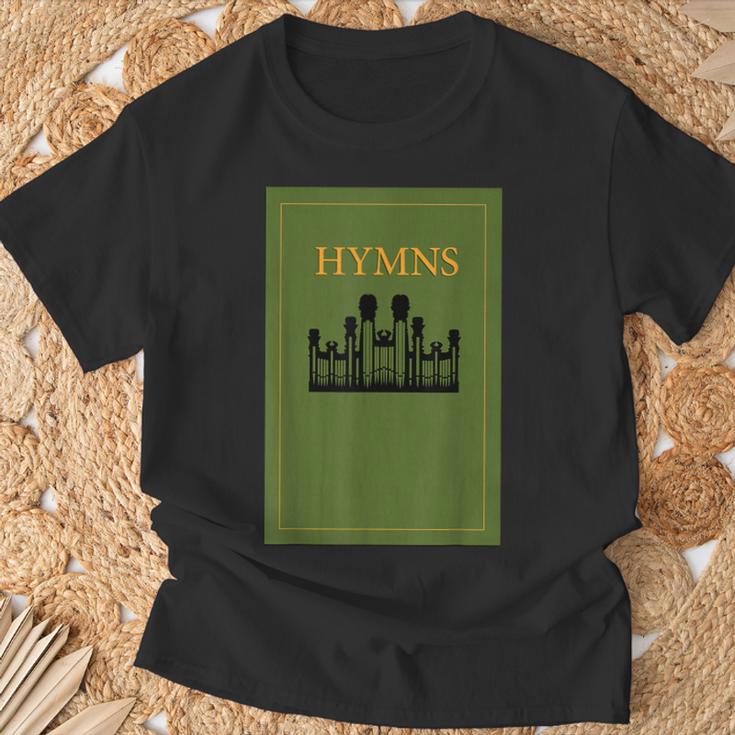 LDS Couples Costume Hymn Book Mormon Matching T-Shirt Gifts for Old Men