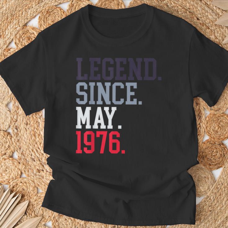 Legendince May 1976 メンズ レディース 1976年5月 Tシャツ 高齢者への贈り物