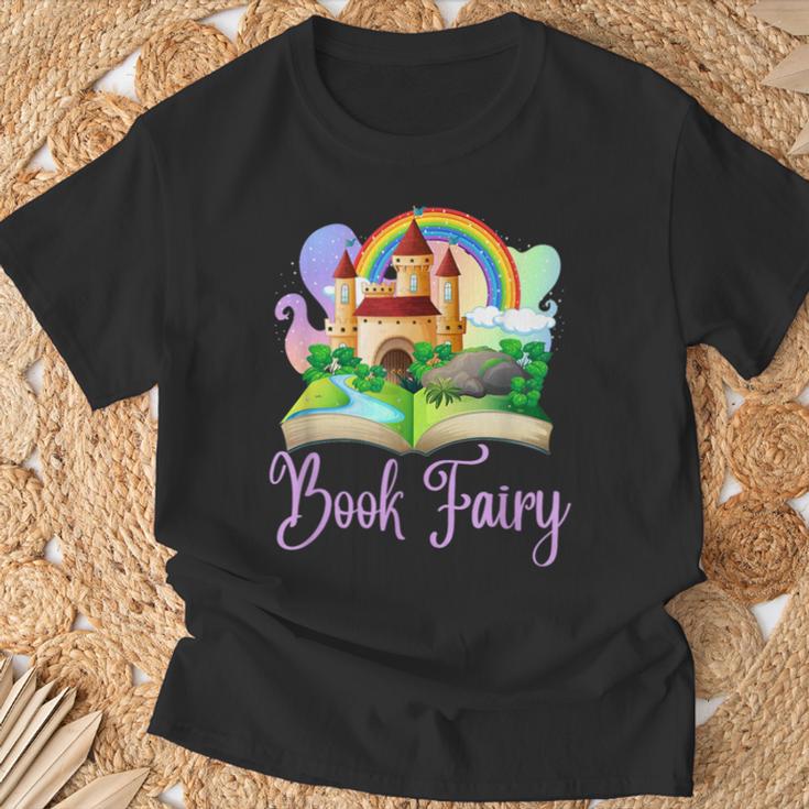 Librarian Book Fairy Library Book Book Fair Teacher Read For Men Women T-Shirt Gifts for Old Men