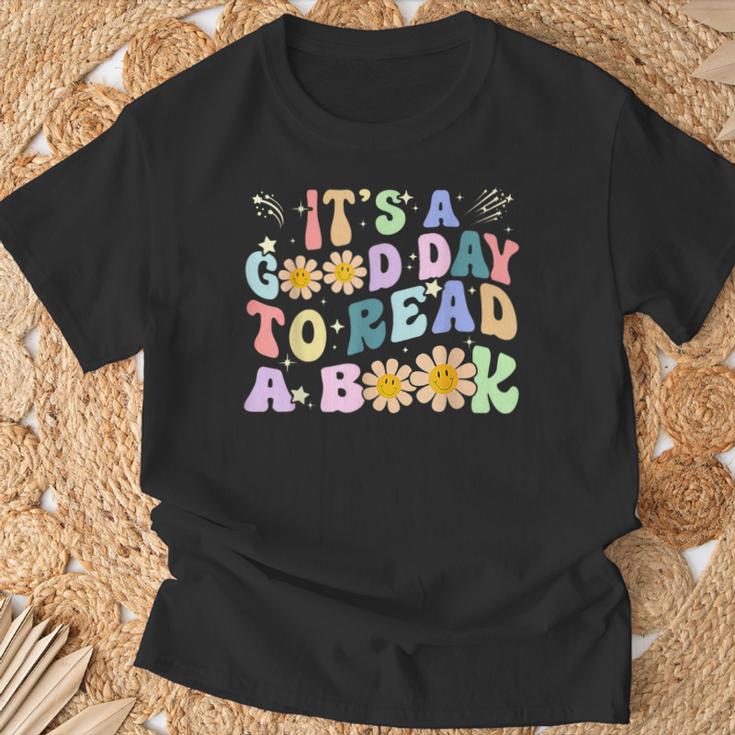 Library Reading Lovers It's Good Day To Read Book T-Shirt Gifts for Old Men