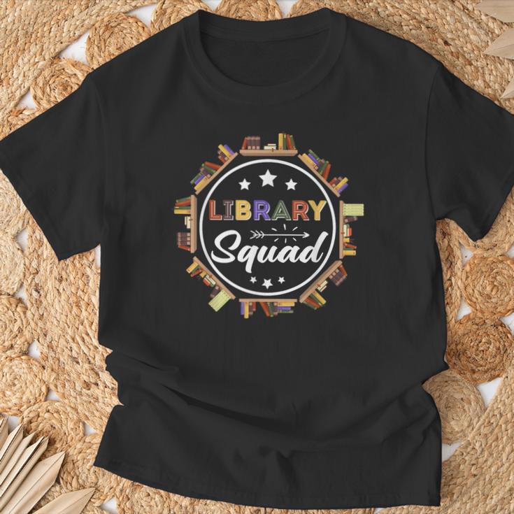 Library Squad Bookworm Public School Librarian Book Lover T-Shirt Gifts for Old Men Library Squad Bookworm Public School Librarian Book Lover T-Shirt Gifts for Old Men