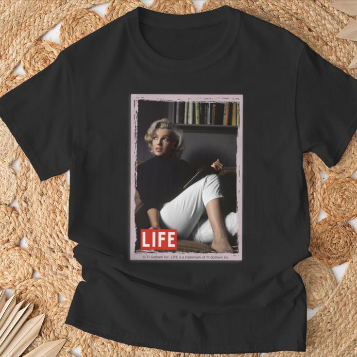 Life Picture Collection マリリン モンロー（4） 長袖tシャツ Tシャツ 高齢者への贈り物