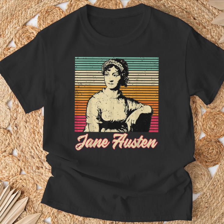 Literary Book Club Fans Vintage Jane Austen T-Shirt Gifts for Old Men