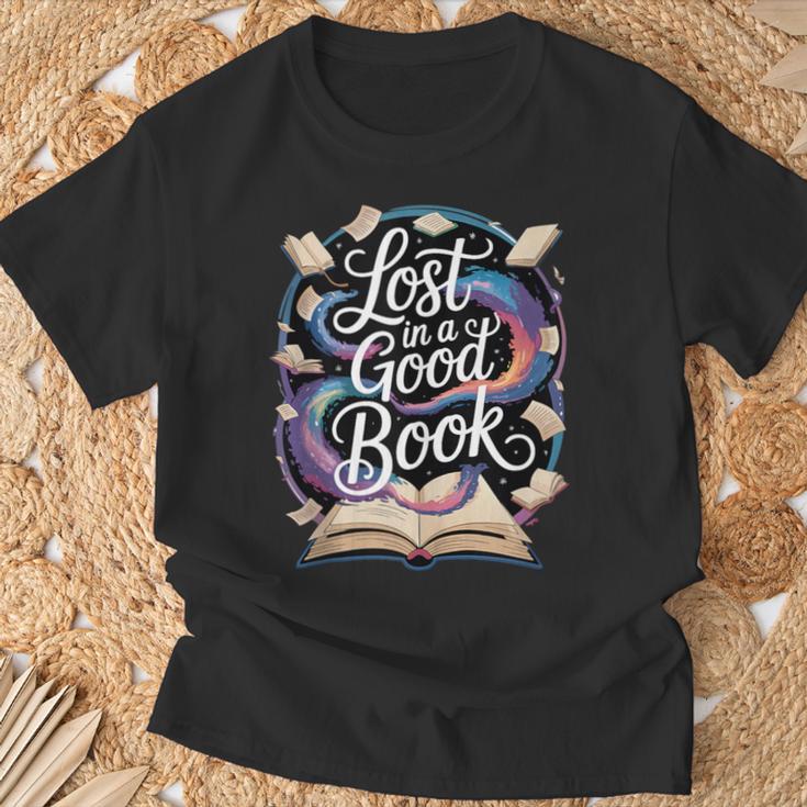 Lost In a Good Book T-Shirt Gifts for Old Men Lost In a Good Book T-Shirt Gifts for Old Men