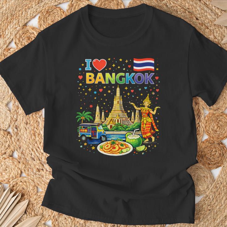 I Love Bangkok タイ旅行お土産 Tシャツ 高齢者への贈り物