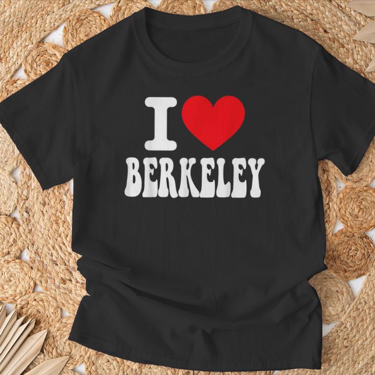 I Love Berkeley California Heart お土産 Ca City Pride Tシャツ 高齢者への贈り物