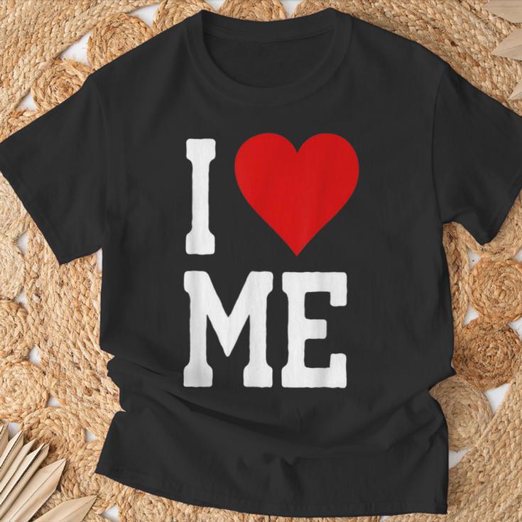 I Love Me ハートセルフラブセルフ受容i Love Me Tシャツ 高齢者への贈り物