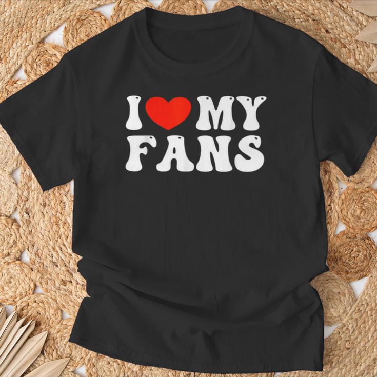 I Love My Fans Tシャツ 高齢者への贈り物