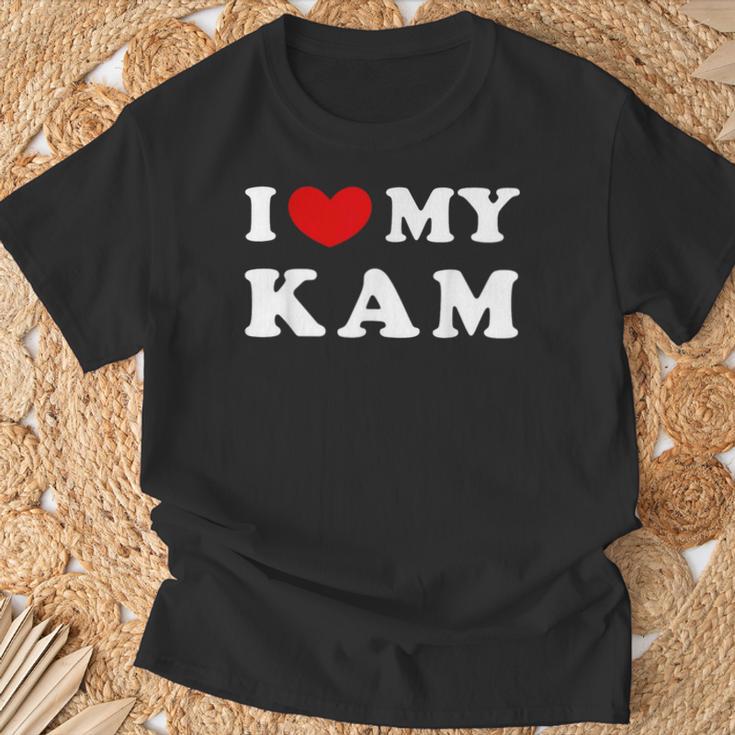 I Love My Kam アイ・ラブ・マイ・カム Tシャツ 高齢者への贈り物