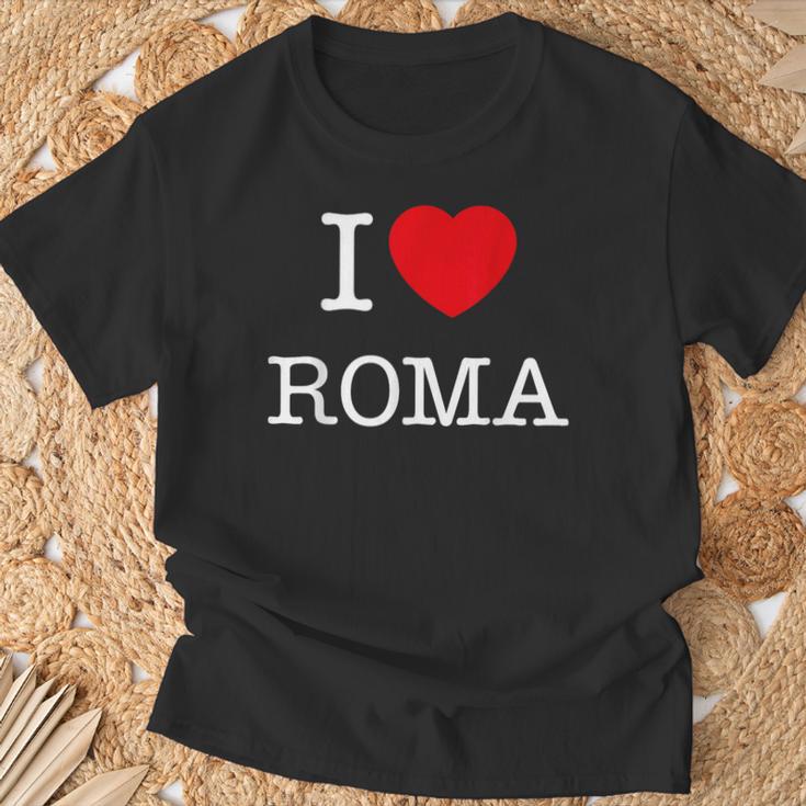 I Love Roma Graphic Novelty & Cool s Tシャツ 高齢者への贈り物