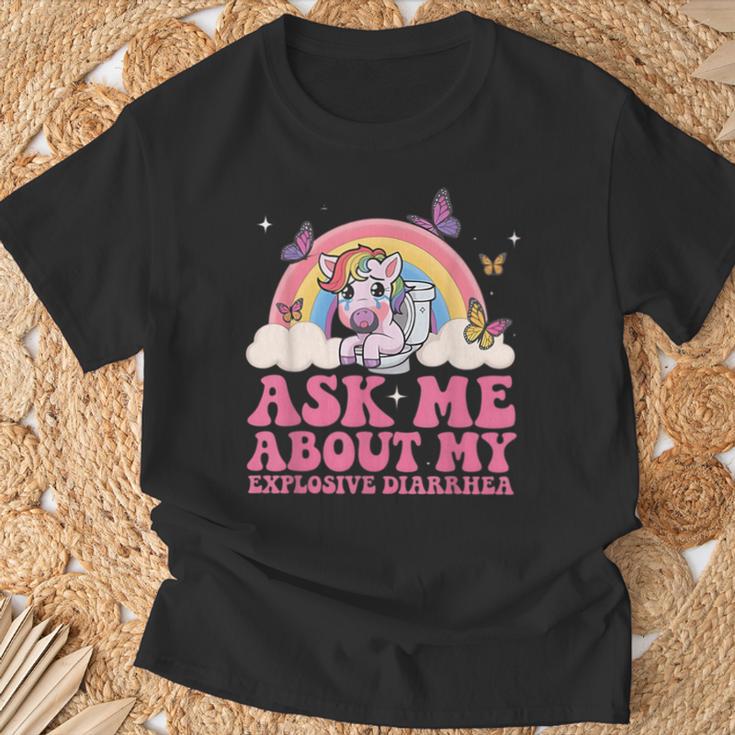 Lustiger Unangemessener Peinlicher Gag Meme Erwachsene Humor Frauen T-Shirt Geschenke für alte Männer