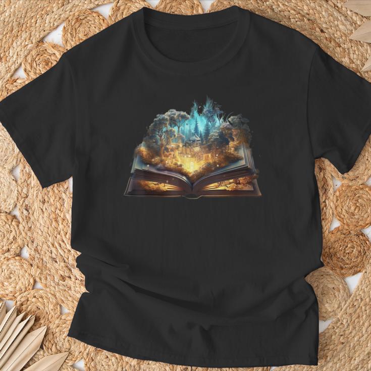 Magical Book T-Shirt Gifts for Old Men