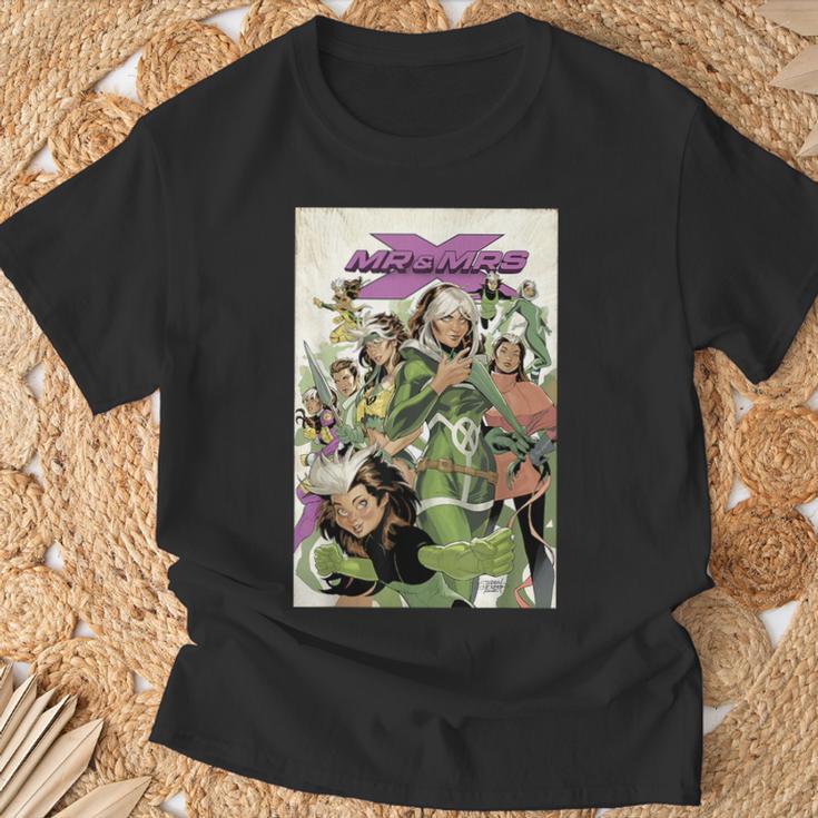 Marvel Comixology Mr & Mrs X Comic Book Cover T-Shirt Gifts for Old Men Marvel Comixology Mr & Mrs X Comic Book Cover T-Shirt Gifts for Old Men