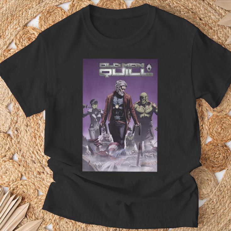 Marvel Comixology Old Man Quill Comic Book Cover T-Shirt Gifts for Old Men Marvel Comixology Old Man Quill Comic Book Cover T-Shirt Gifts for Old Men