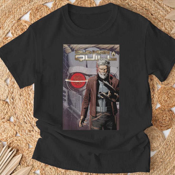 Marvel Comixology Old Man Quill Last Heist Comic Book Cover T-Shirt Gifts for Old Men Marvel Comixology Old Man Quill Last Heist Comic Book Cover T-Shirt Gifts for Old Men