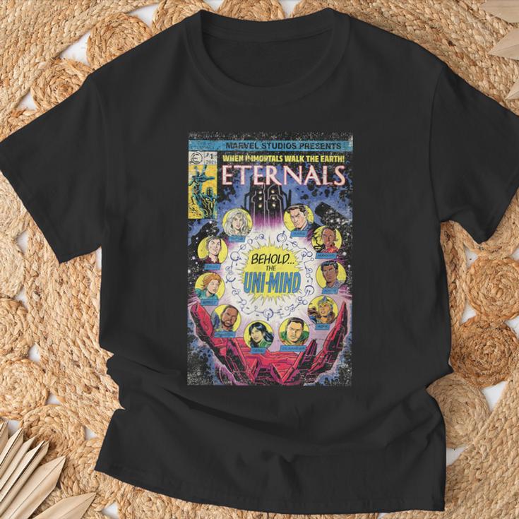 Marvel Eternals Vintage Comic Book Cover T-Shirt Gifts for Old Men