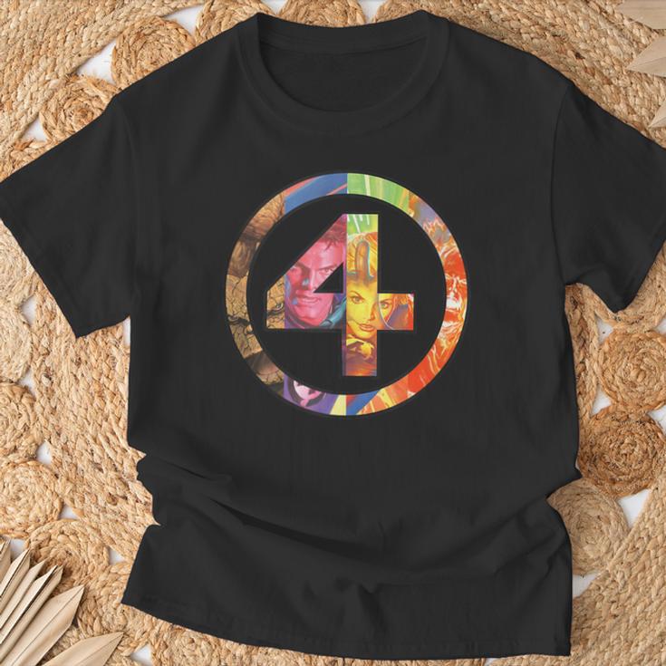 Marvel The Fantastic Four Comic Book T-Shirt Gifts for Old Men Marvel The Fantastic Four Comic Book T-Shirt Gifts for Old Men
