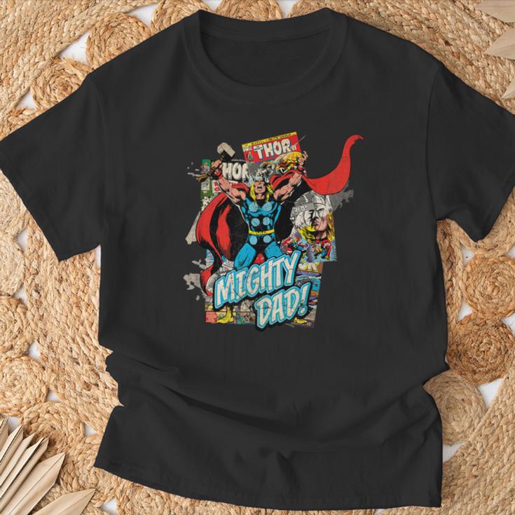 Marvel Thor Mighty Dad Comic Book Father's Day T-Shirt Gifts for Old Men