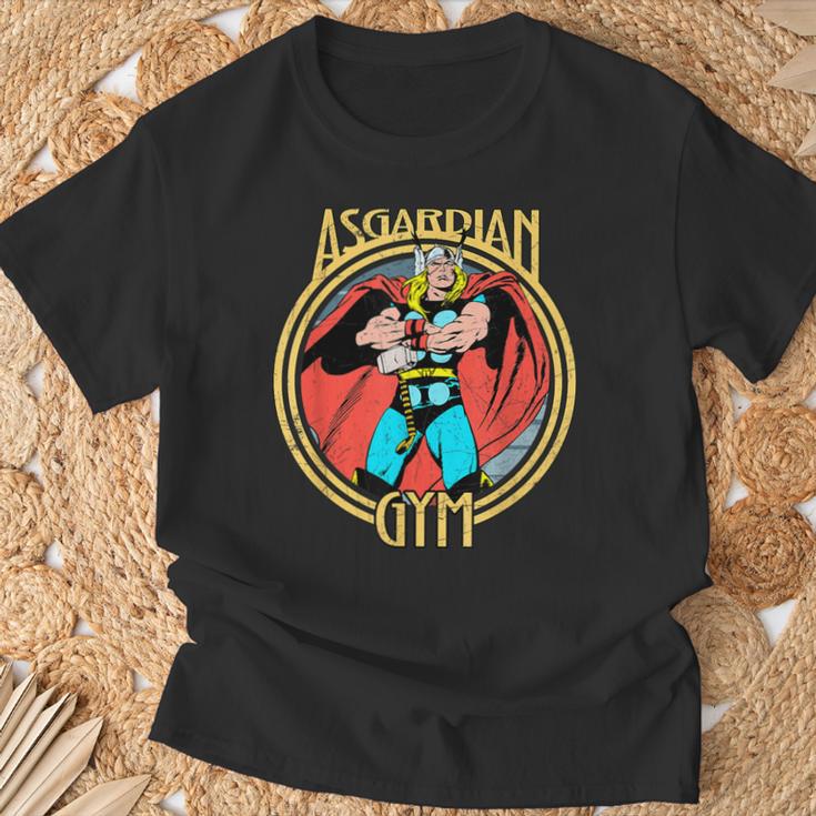 Marvel Thor Retro Comic Book Asgardian Gym T-Shirt Gifts for Old Men Marvel Thor Retro Comic Book Asgardian Gym T-Shirt Gifts for Old Men