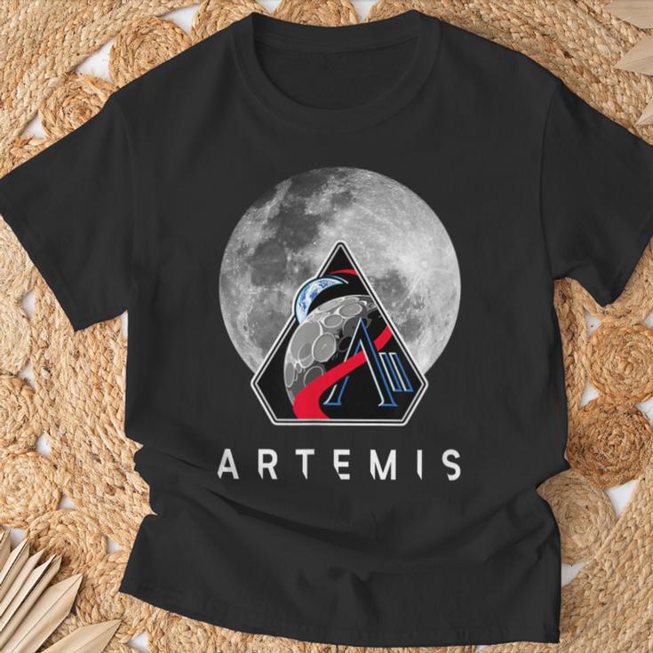 Nasa アルテミスiiミッション月 Tシャツ 高齢者への贈り物