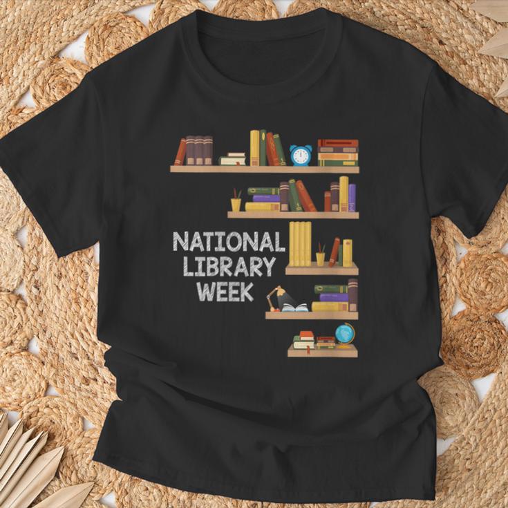 National Library Week Book Reading Library Day Librarian T-Shirt Gifts for Old Men National Library Week Book Reading Library Day Librarian T-Shirt Gifts for Old Men