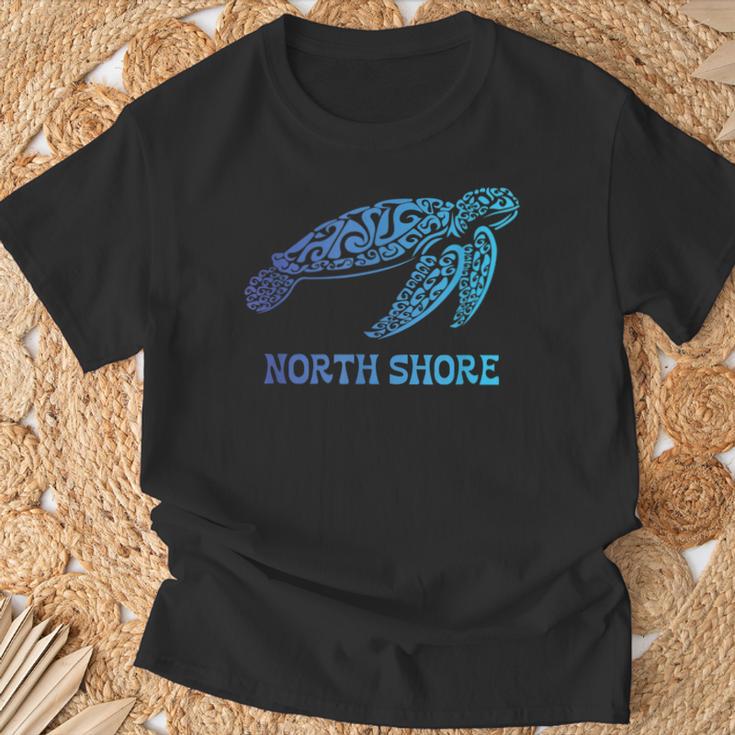 Northhore ハワイ ハワイアン ウミガメ タトゥー トライバルビーチ Tシャツ 高齢者への贈り物