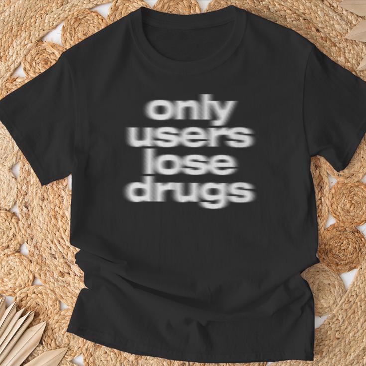 Only Users Lose Drugs ヴィンテージ E-Boy E-Girl 美学 Tシャツ 高齢者への贈り物