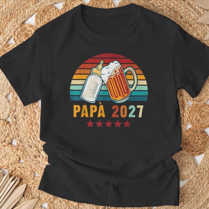 Papà 2027 Futuro Papà Giovane Papà Diventi Papà Maglietta Regalos para ancianos