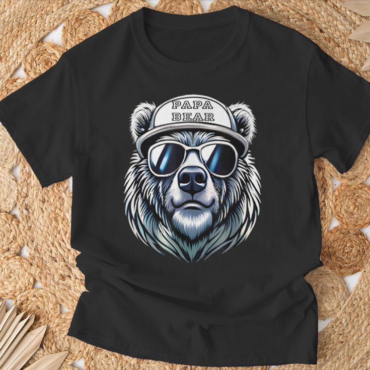 Papa Bär Atertag -Atertagsgeschenk Opa Papa Bear T-Shirt Geschenke für alte Männer