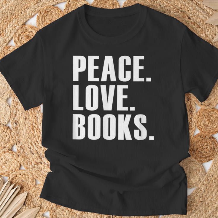 Peace Love Read Books Book Lover n Girls Reading Teacher T-Shirt Gifts for Old Men Peace Love Read Books Book Lover n Girls Reading Teacher T-Shirt Gifts for Old Men