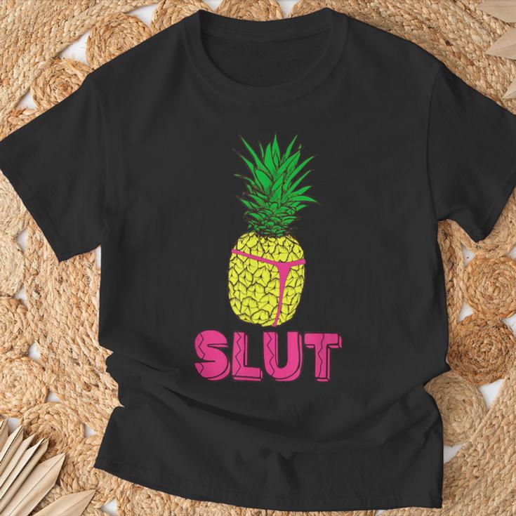 Pineapplelut Tバック Tシャツ 高齢者への贈り物