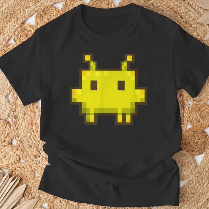 Pixel Gamer Clawd Claude Code Gaming レトロ コーディング ユーモア Tシャツ 高齢者への贈り物