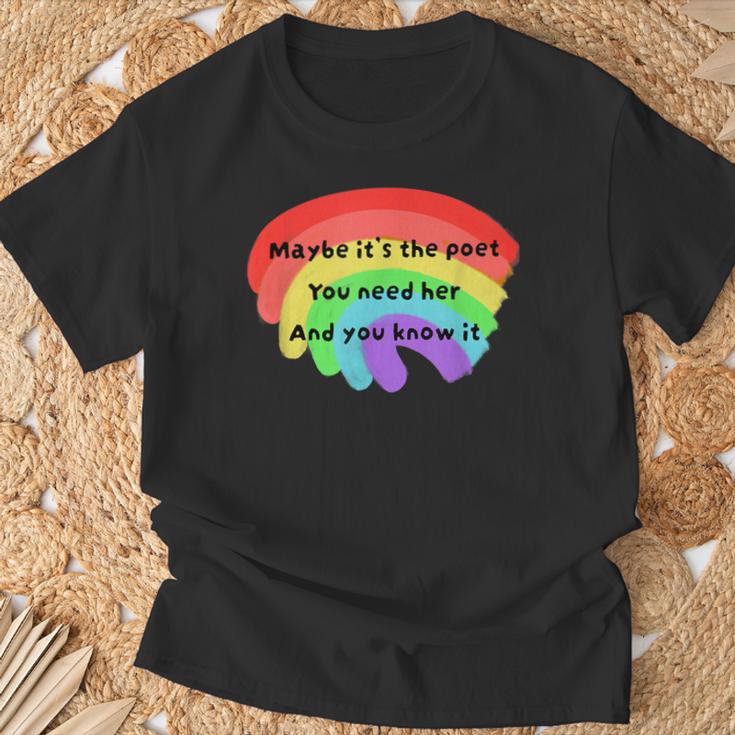 The Poet Tシャツ 高齢者への贈り物