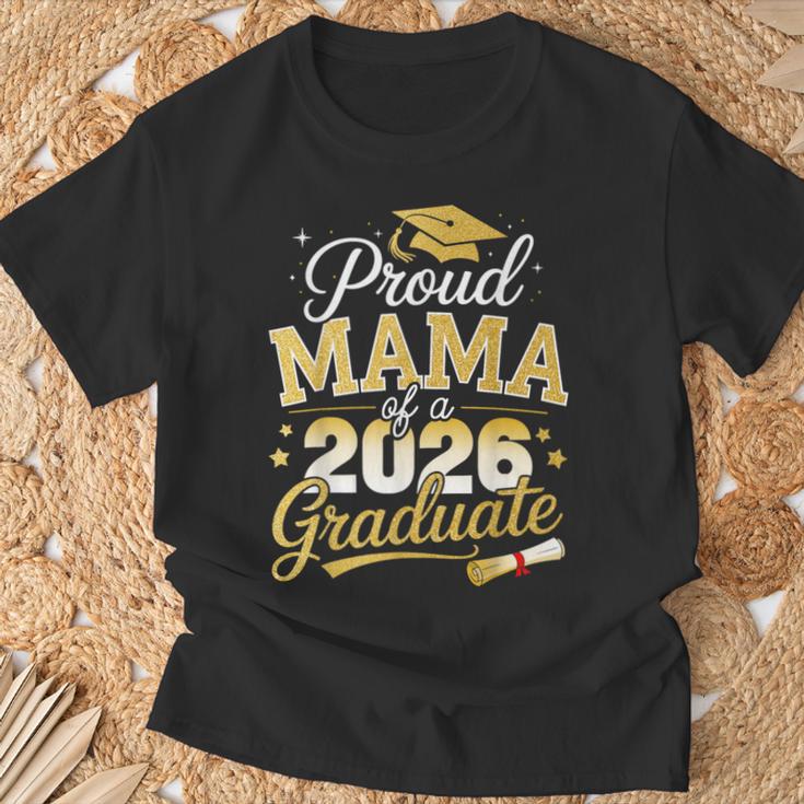 Proud Mama Of A Class Of 2026 Graduate Senior Graduation T-Shirt Gifts for Old Men