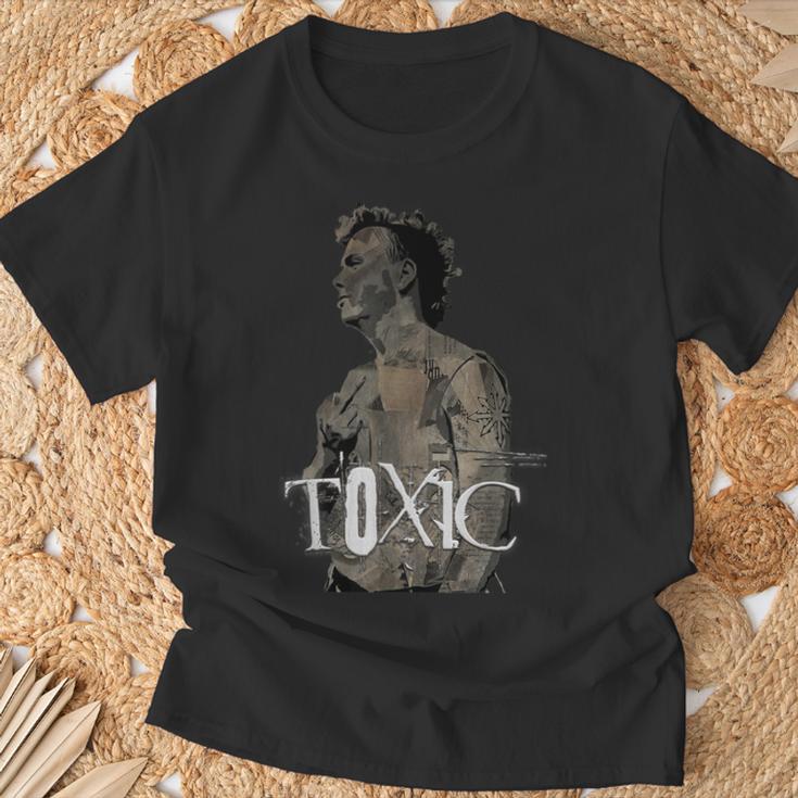 Punk Rock Toxic 1980年代パンクロックミスフィット Tシャツ 高齢者への贈り物