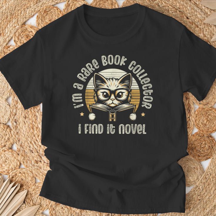I Rare Book Collector Rare Book Collectors Bibliophile T-Shirt Gifts for Old Men I Rare Book Collector Rare Book Collectors Bibliophile T-Shirt Gifts for Old Men
