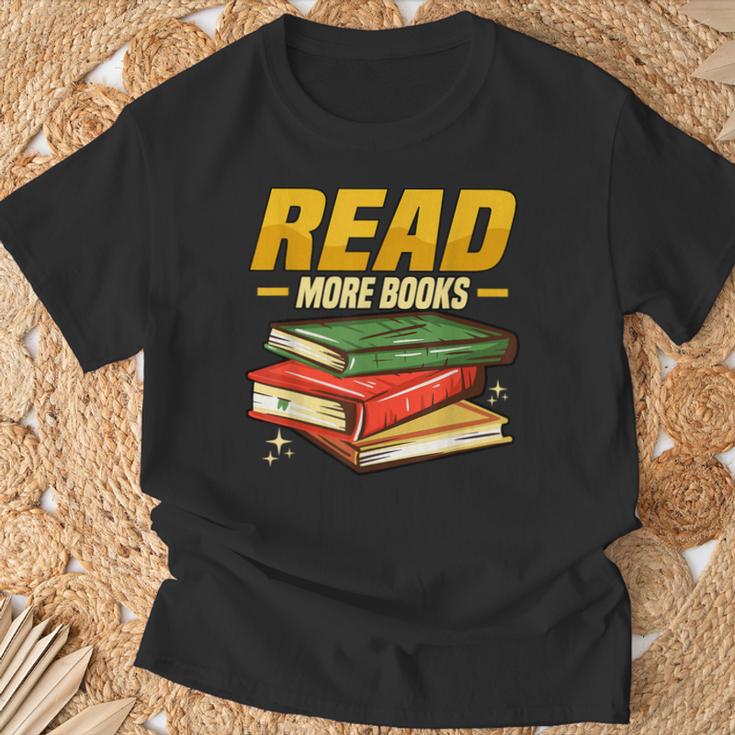 Read More Books Book Worm Library Nerds Librarian T-Shirt Gifts for Old Men Read More Books Book Worm Library Nerds Librarian T-Shirt Gifts for Old Men