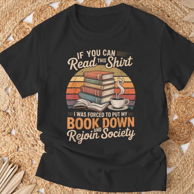 If You Can Read This Shirt Book Down T-Shirt Gifts for Old Men If You Can Read This Shirt Book Down T-Shirt Gifts for Old Men