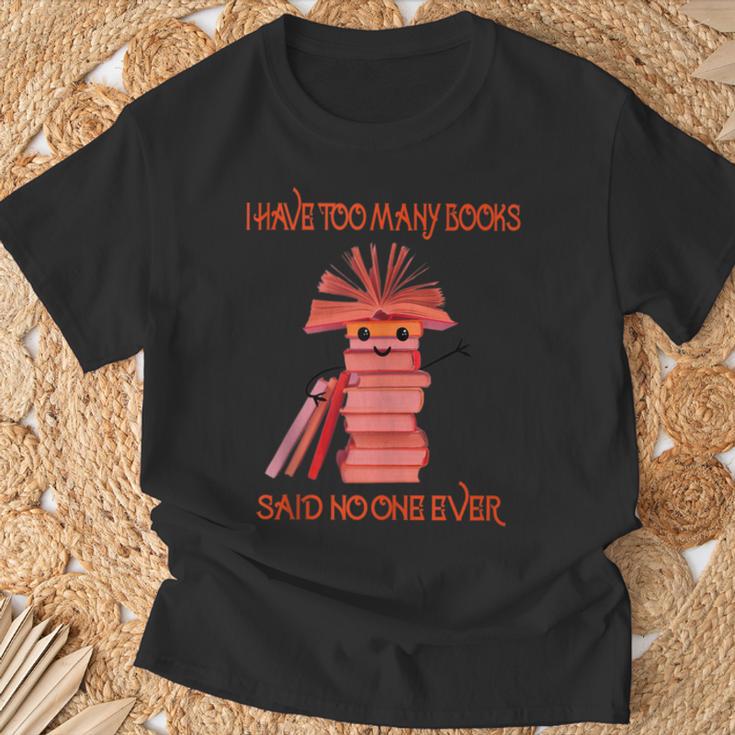 Readers Love Books Book Lovers T-Shirt Gifts for Old Men