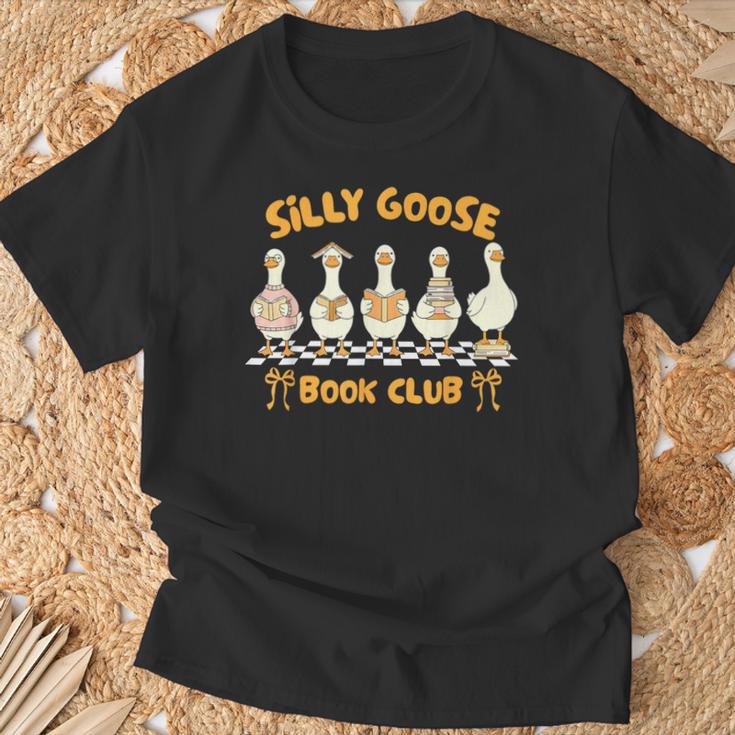 Reading Book Lover Bookish Reader Silly Goose Book Club T-Shirt Gifts for Old Men Reading Book Lover Bookish Reader Silly Goose Book Club T-Shirt Gifts for Old Men