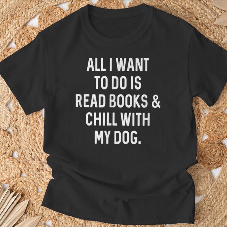 Reading For Book Lover Read Books Chill With Dog Men Women Girls Kids T-Shirt Gifts for Old Men Reading For Book Lover Read Books Chill With Dog Men Women Girls Kids T-Shirt Gifts for Old Men