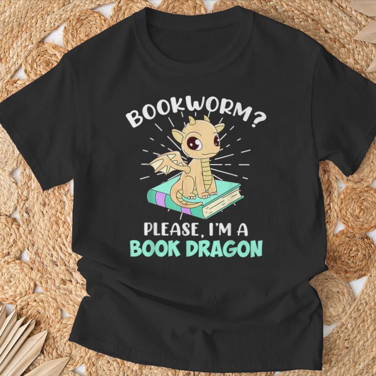 Reading Books Bookworm I Am a Book Dragon T-Shirt Gifts for Old Men Reading Books Bookworm I Am a Book Dragon T-Shirt Gifts for Old Men