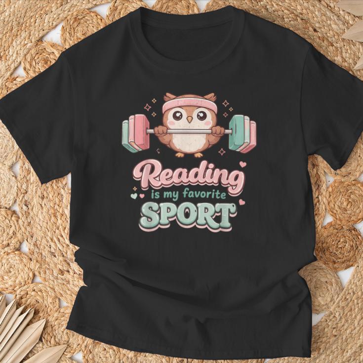 Reading Is My Favorite Sport Cute Owl Book Lover T-Shirt Gifts for Old Men Reading Is My Favorite Sport Cute Owl Book Lover T-Shirt Gifts for Old Men