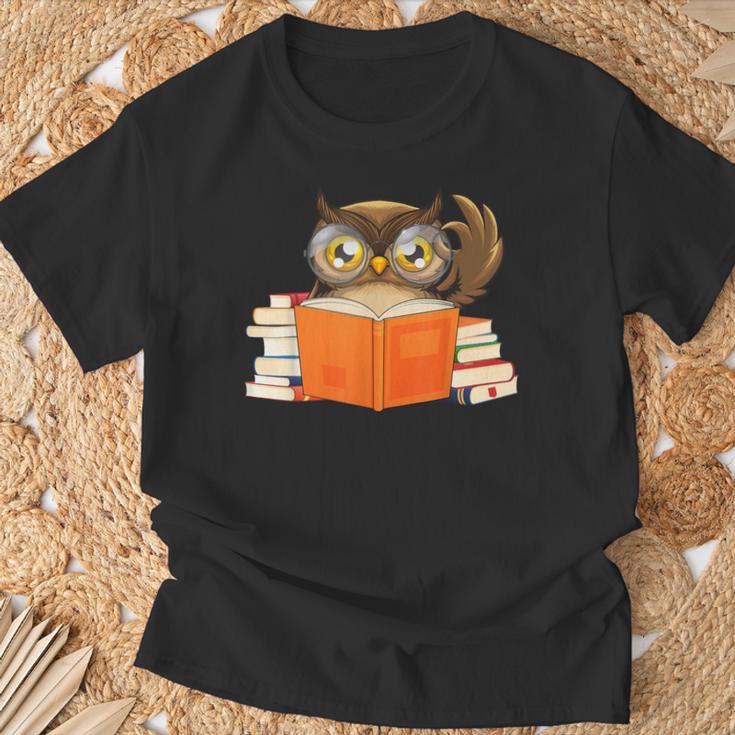 Reading Owl Art Men Women Kids Bookworm Book Lovers T-Shirt Gifts for Old Men Reading Owl Art Men Women Kids Bookworm Book Lovers T-Shirt Gifts for Old Men