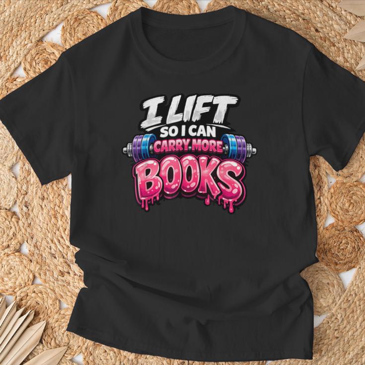 Reading Workout Lift So I Can Carry More Books Reader T-Shirt Gifts for Old Men Reading Workout Lift So I Can Carry More Books Reader T-Shirt Gifts for Old Men