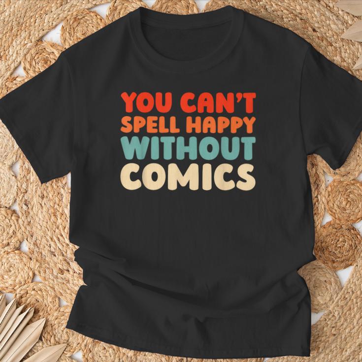 Retro Graphic Novels Superheroes Art Vintage Comic Books T-Shirt Gifts for Old Men Retro Graphic Novels Superheroes Art Vintage Comic Books T-Shirt Gifts for Old Men